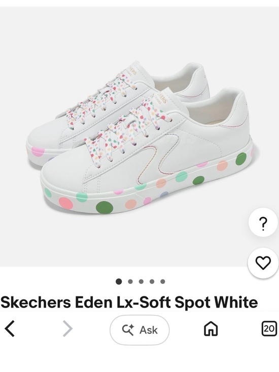 Skechers Shoes - Skechers - women’s Eden Lx-Soft Spot White Sneakers